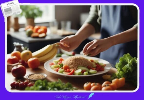 통밀 야채 채소 과일 식단 건강식, 곡물 현미 수수