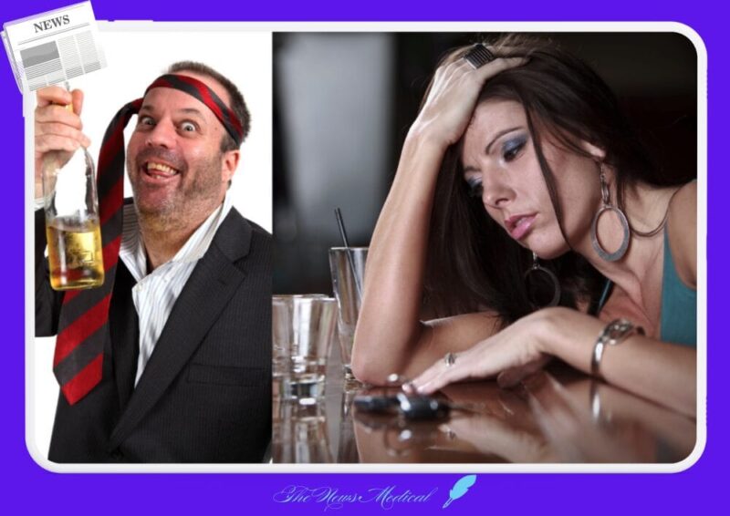 알코올 중독과 딸기코