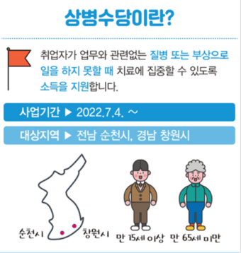 상병수당 시범사업
