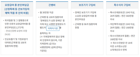 희귀질환자 의료비 지원사업