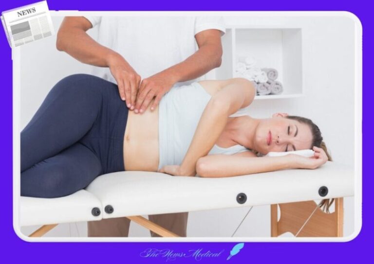 골반 도수치료 여자