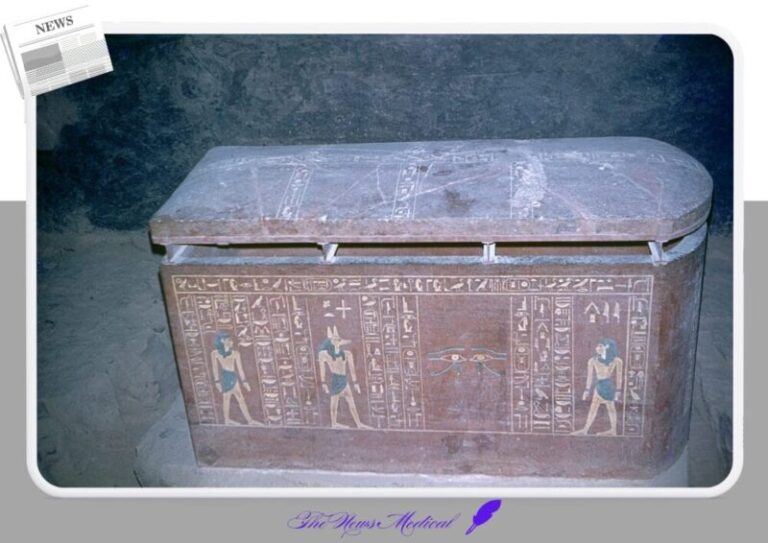 이집트 화강암 석관 유적 상자 유적지 미라 고대
