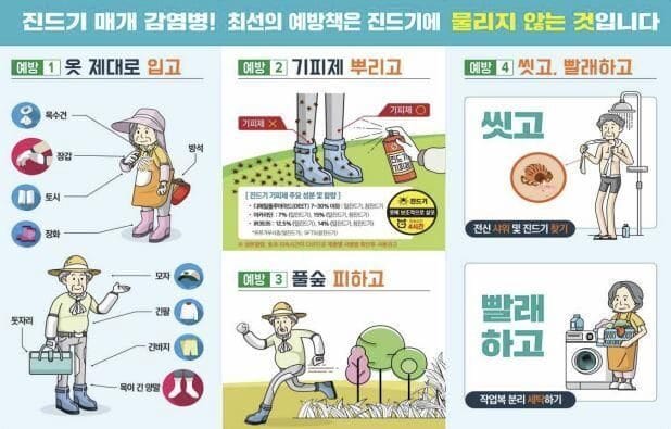 급증하는 쯔쯔가무시증 환자