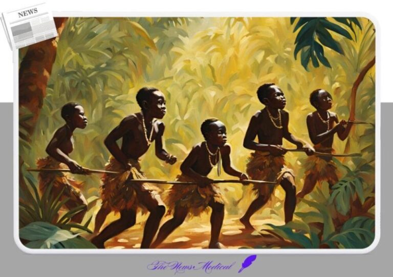 아프리카 피그미족 흑인 아프리카인 토인