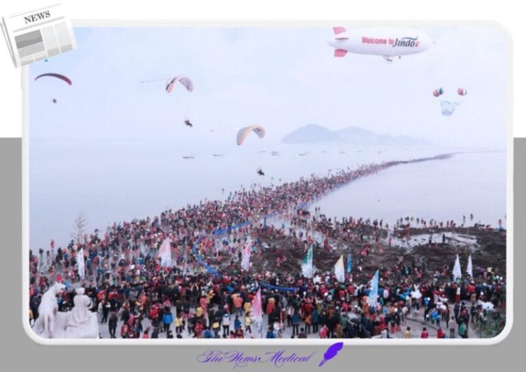 진도바닷길 축제 바다길