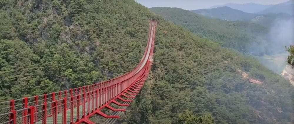 대한민국 전국 각지 출렁다리