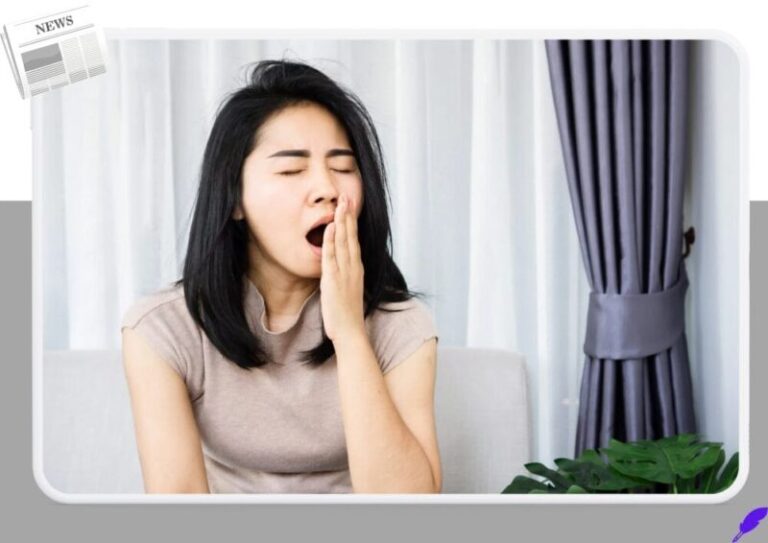 하품 졸림 수면부족