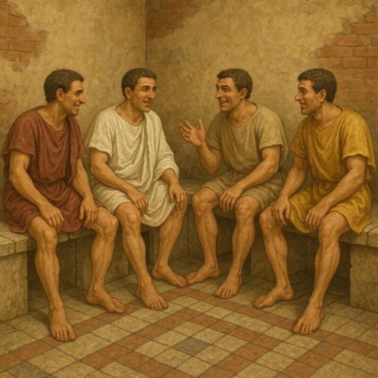 고대 로마 공중화장실 포리카이