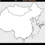 한국중국일본 지도