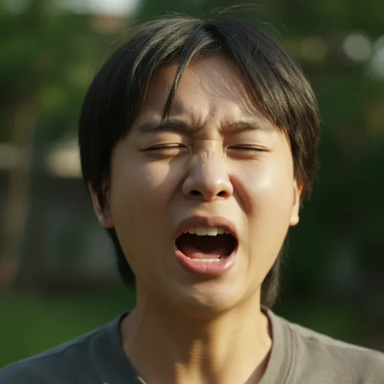 재채기 알레르기비염