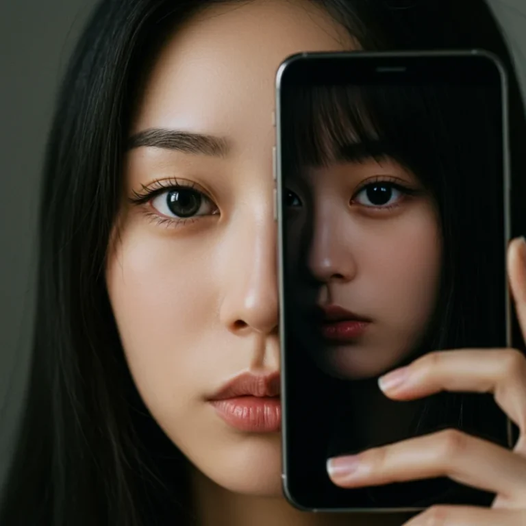 사진 앱 필터가 부른 신종 성형 중독