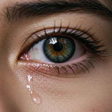 평생 흘리는 눈물 70리터