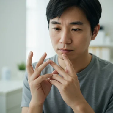 무심코 뜯은 손톱 거스러미