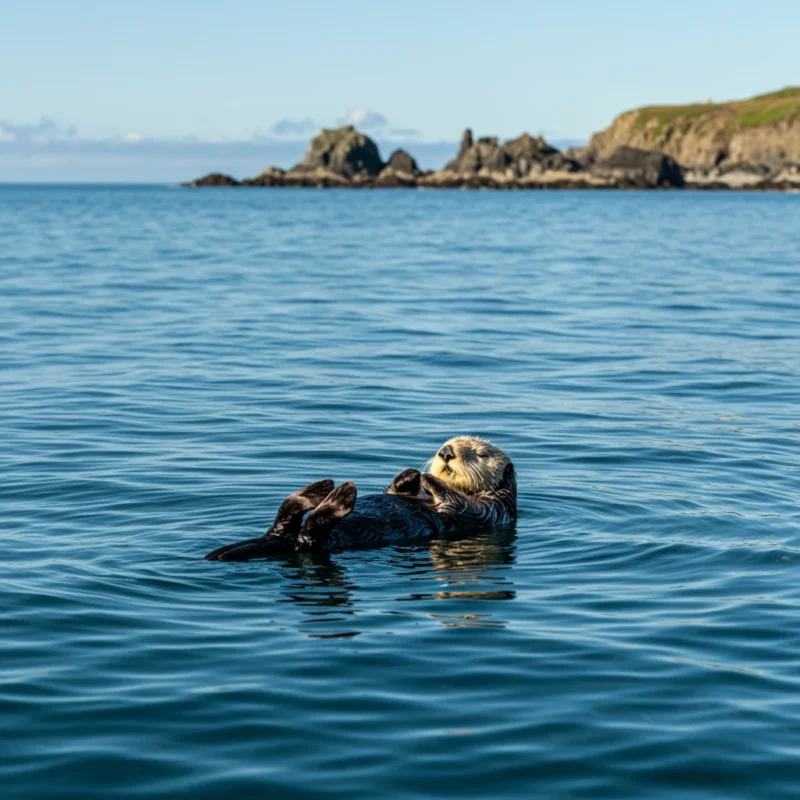 해달이 잠잘 때 손을 꼭 잡는 이유