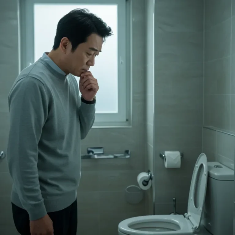 붉은 변=대장암?