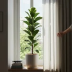 뱅갈고무나무 잎 떨어짐 이제 그만