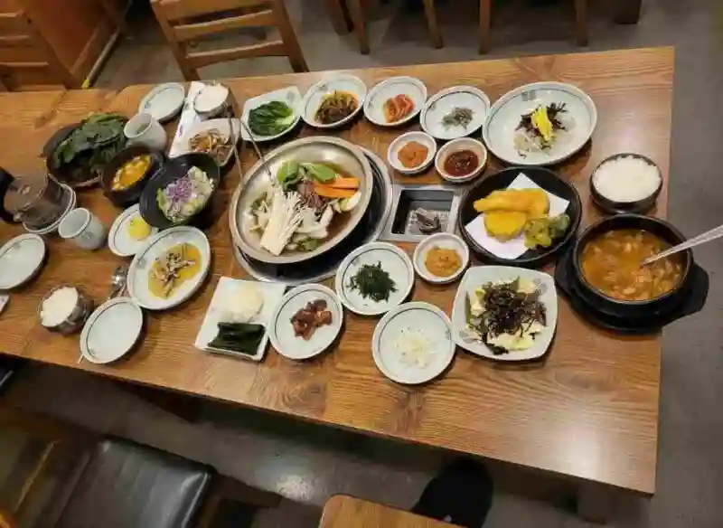 별채반 교동쌈밥 음식 요리