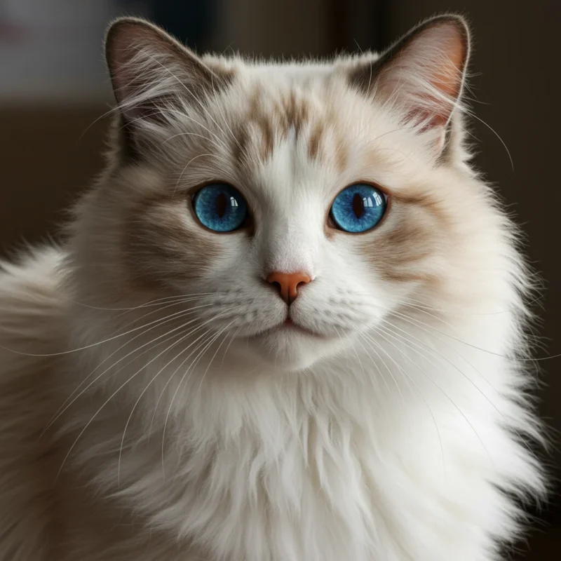 천사냥 외모 랙돌 고양이