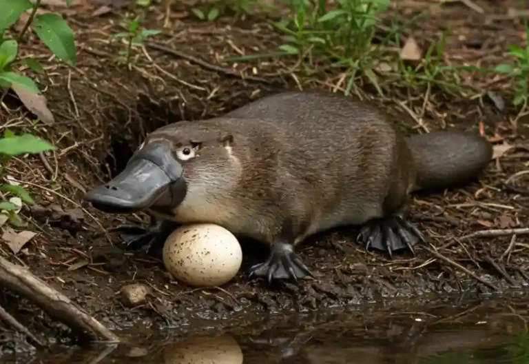 알 낳는 포유류 오리너구리