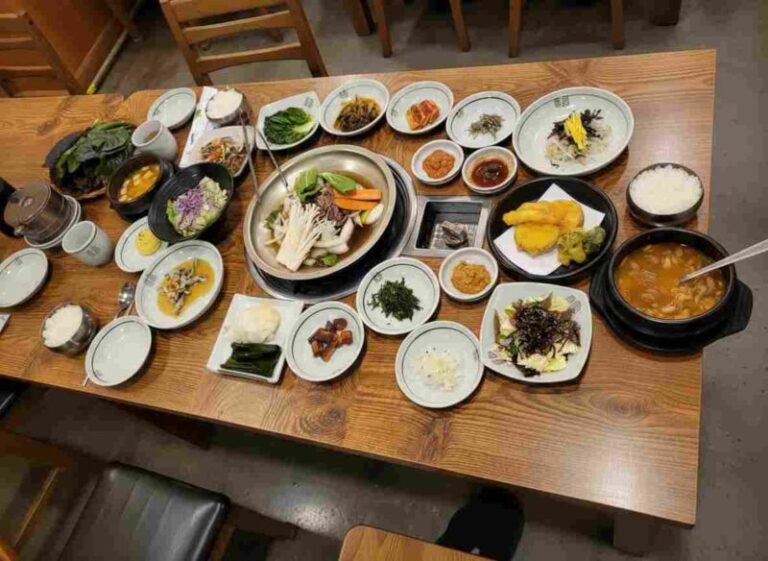 별채반 교동쌈밥 음식 요리
