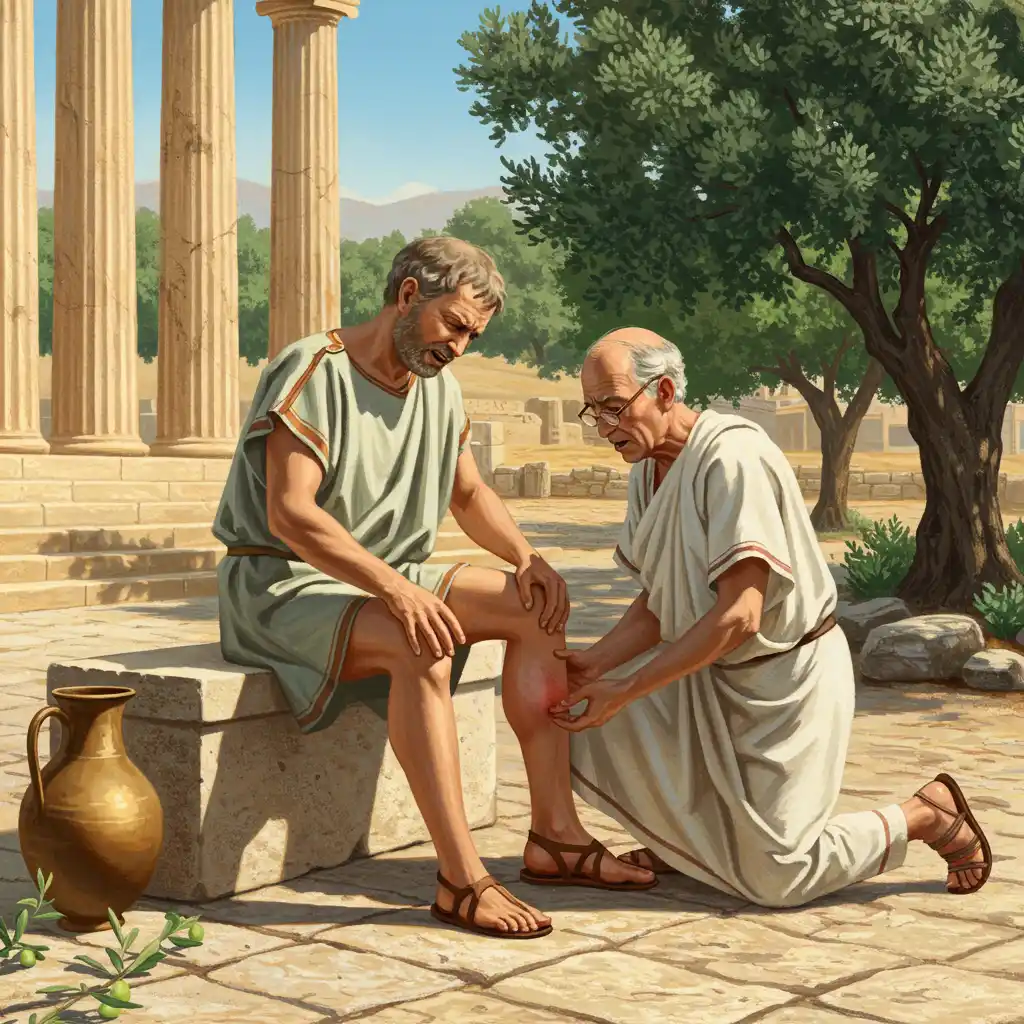 히포크라테스 시대에도 통풍이