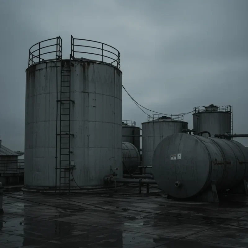 LA 호텔 셀실 옥상 물탱크에서 발견된 시신