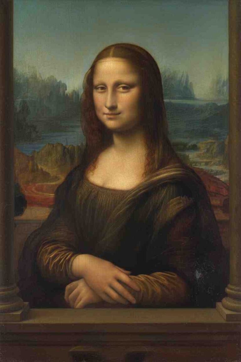 모나리자 눈썹, 초상화