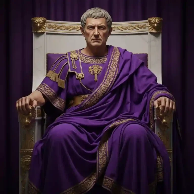 고대 로마의 보라색