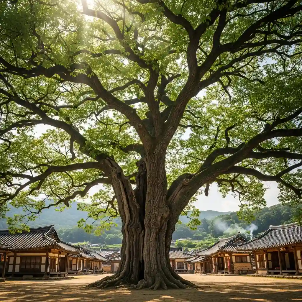 느티나무 장수와 풍요의 상징