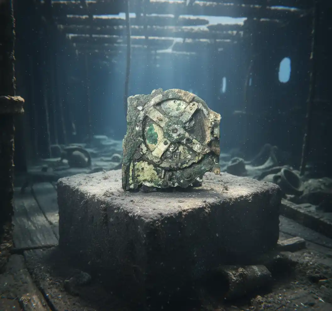 2000년 전의 아날로그 컴퓨터 안티키테라 기계