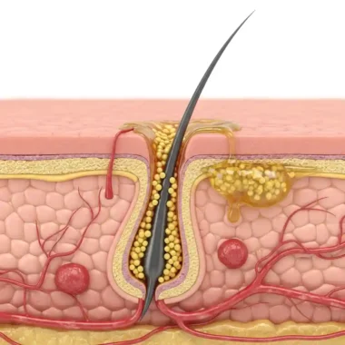 개기름 정체는 과잉 보호