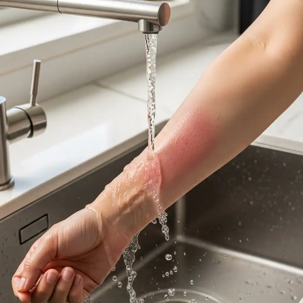 화상 응급처치, 얼음은 독이다