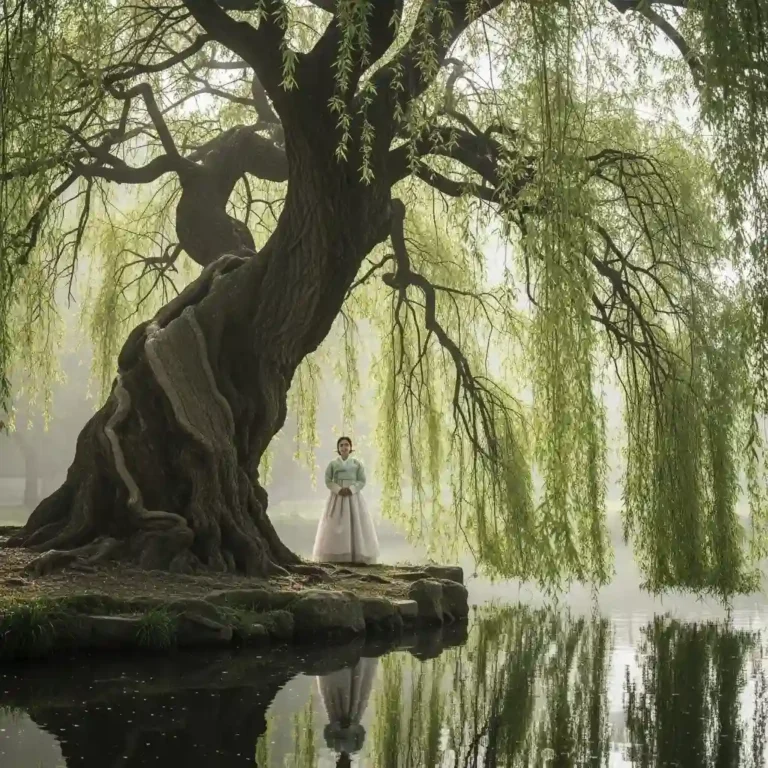 이별의 상징 버드나무