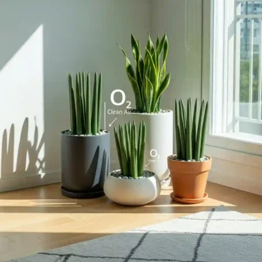 산세베리아의 이중 매력