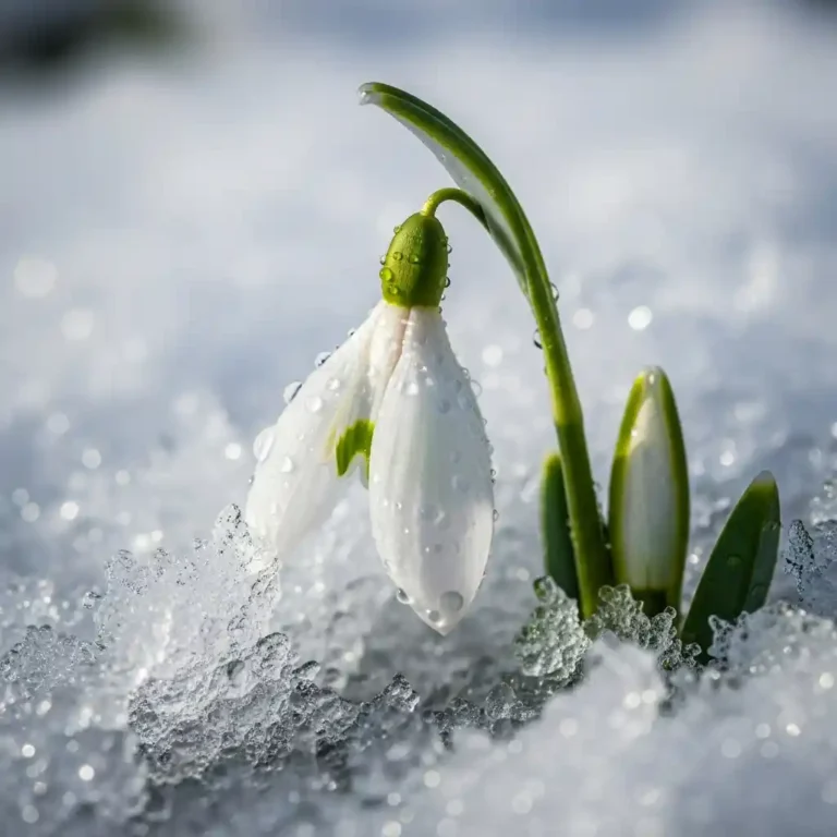 1월 1일 탄생화 스노드롭