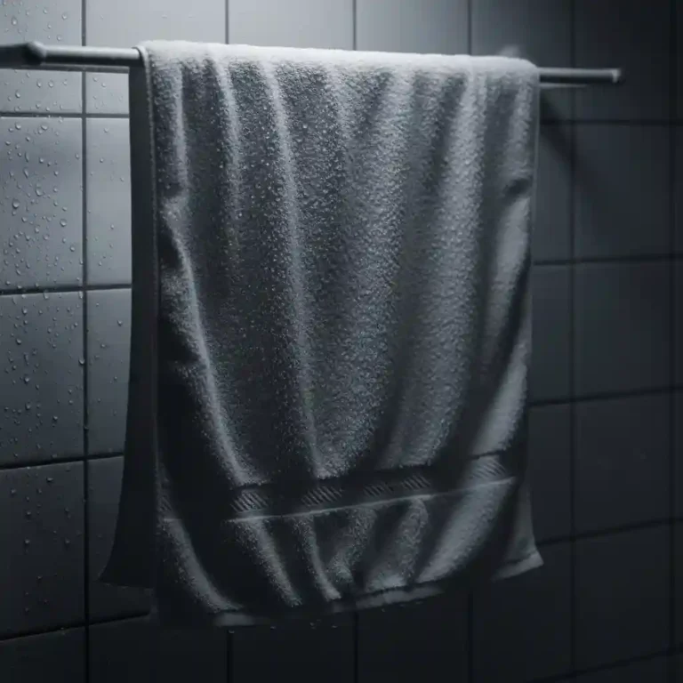 젖은 수건 화장실 방치, 세균 배양소로 변모