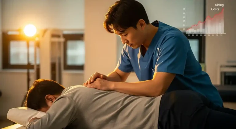 "도수치료, 체외충격파치료" 의과 비급여 진료비 규모 압도적 1·2위