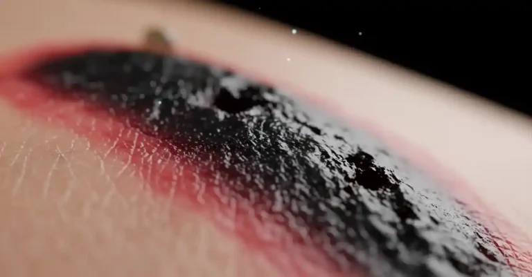 괴사, 상처, 궤양