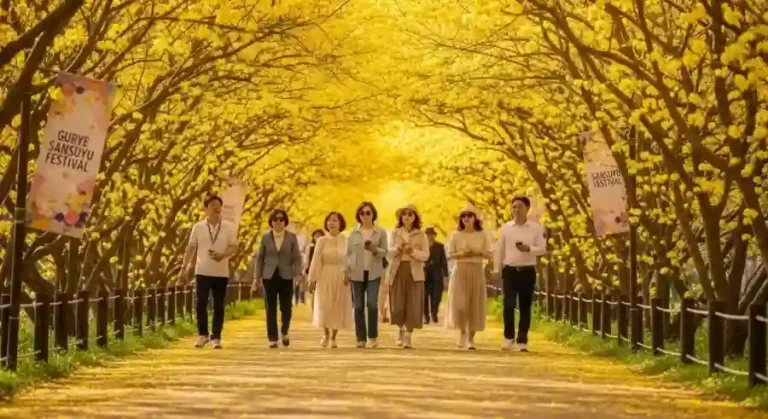 2026 구례산수유꽃축제, '영원한 사랑' 노란 물결로 지리산 물들인다