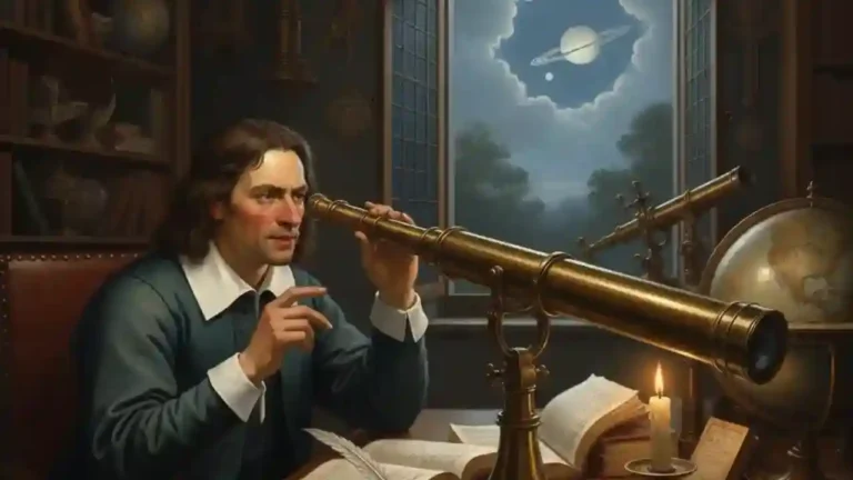 망원경, 중세, 토성, 타이탄_resized