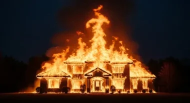 꿈에서 불이 났나요