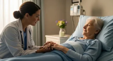 작별 준비하는 호스피스 병동