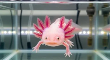 영원한 어린 시절을 사는 아홀로틀