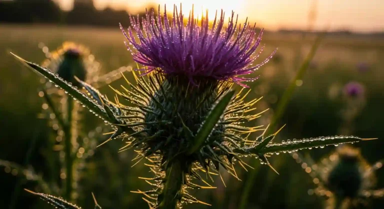 “나를 건드리지 마세요” 엉겅퀴
