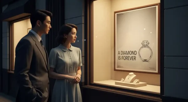 다이아몬드 영원한 사랑의 증표