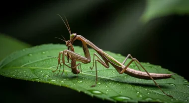 사마귀 수컷의 필사적 희생