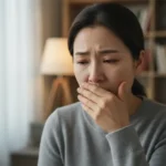 구강작열감증후군 환자는 육안상 이상이 없음에도 신경계 이상으로 인해 입안에서 극심한 화끈거림을 느낀다.(사진=AI 생성 이미지)35kb