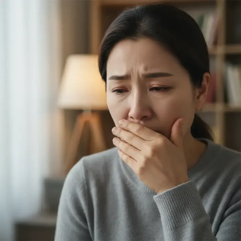 구강작열감증후군 환자는 육안상 이상이 없음에도 신경계 이상으로 인해 입안에서 극심한 화끈거림을 느낀다.(사진=AI 생성 이미지)35kb