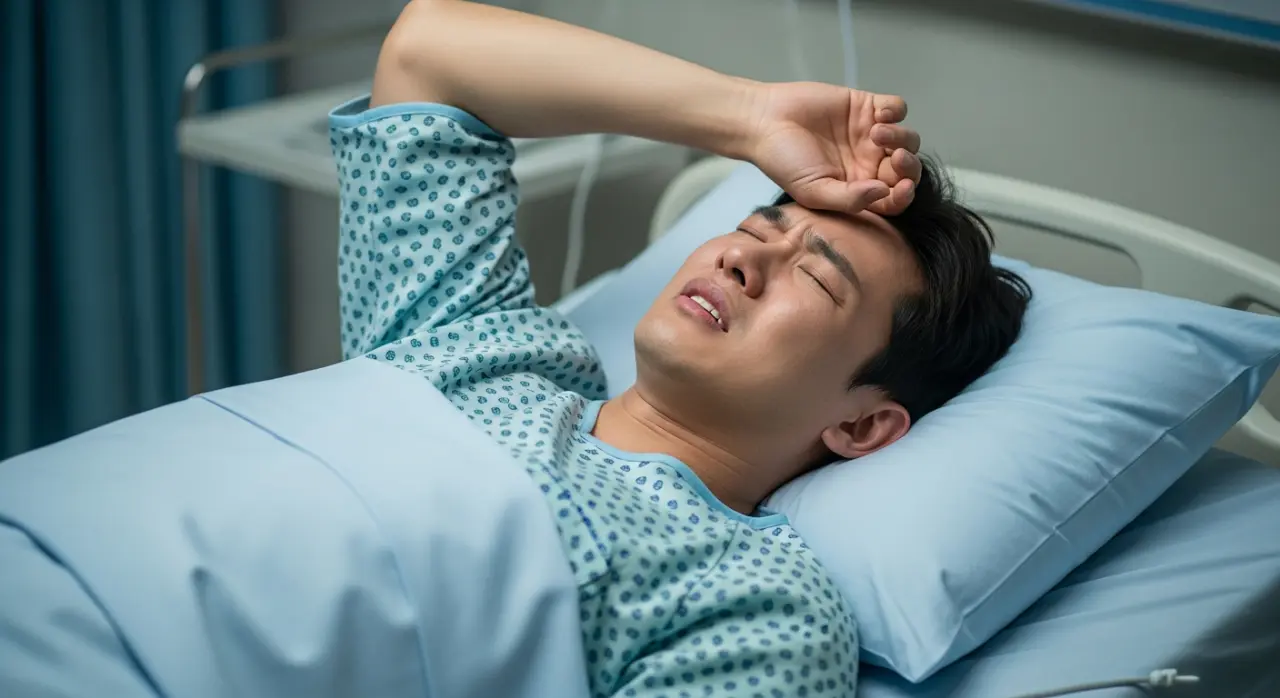 수술 후 벼락 두통 원인