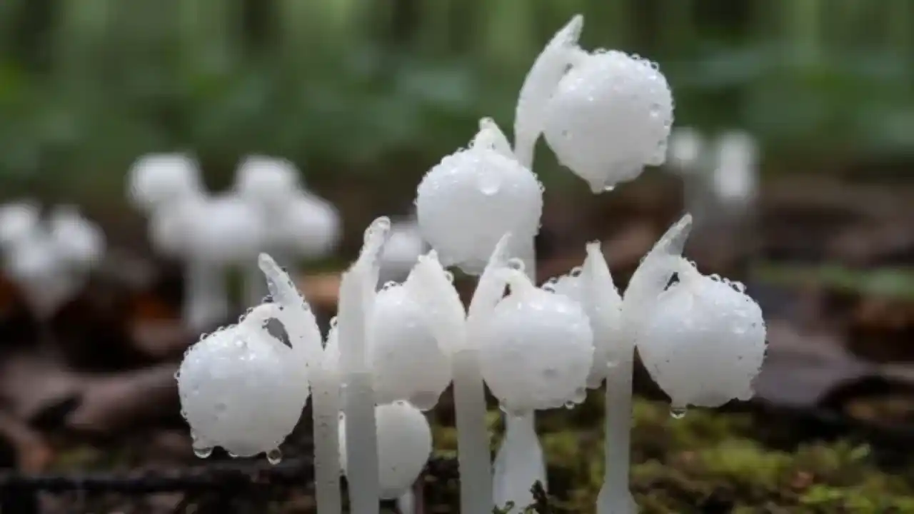 엽록소가 없는 수정난풀